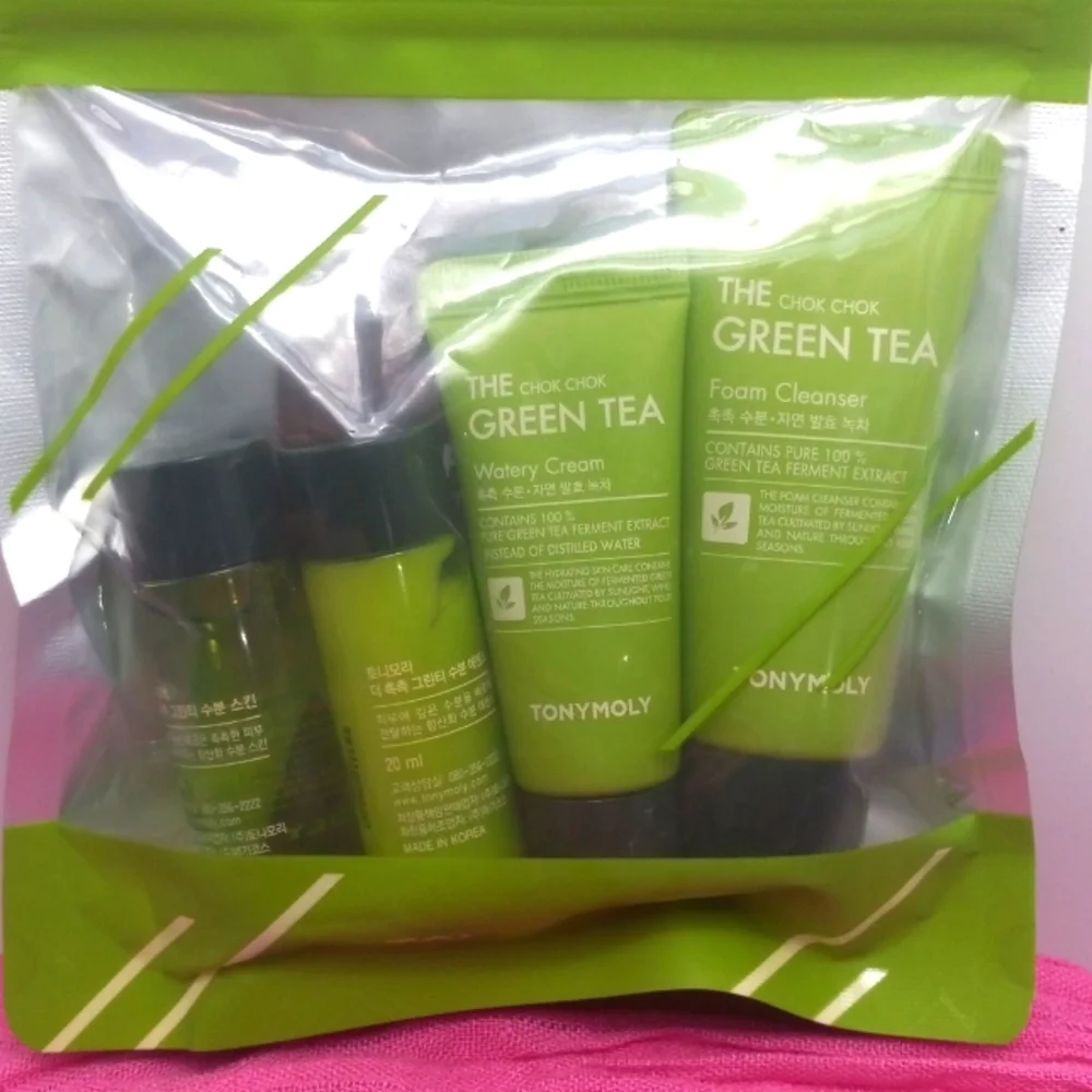 TONY.MOLY THE CHOK CHOK GREEN TEA WATERY KIT
